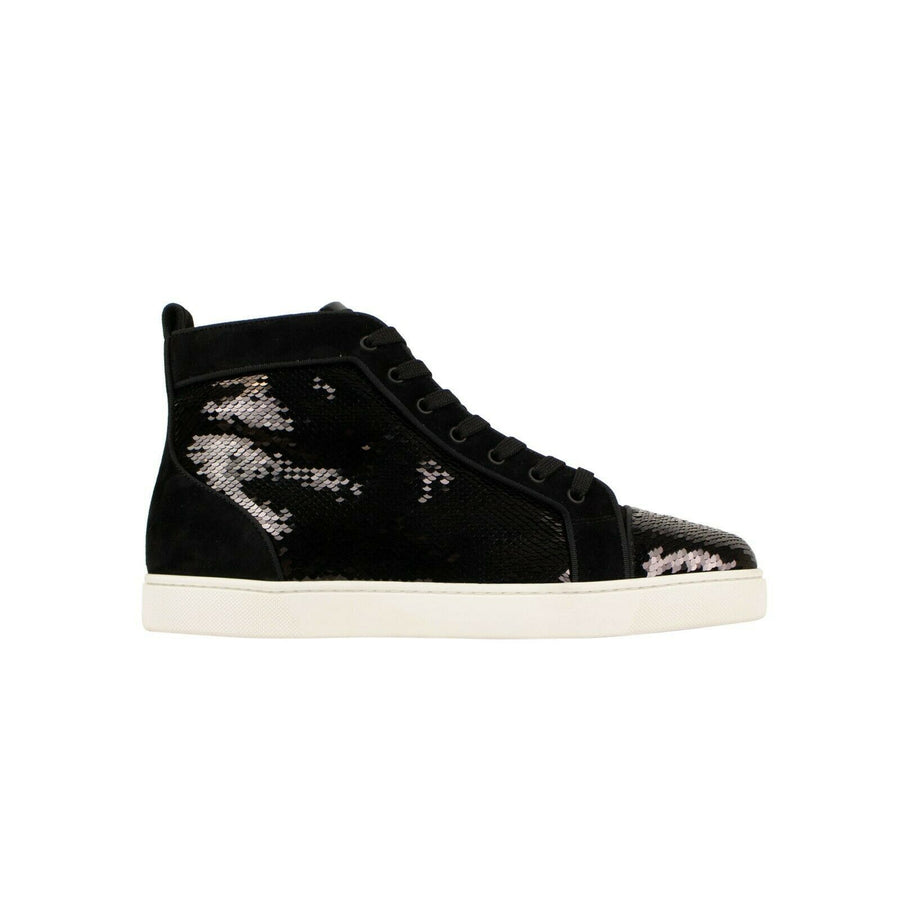 'Louis Orlato' Hi-Top Sneakers - Black