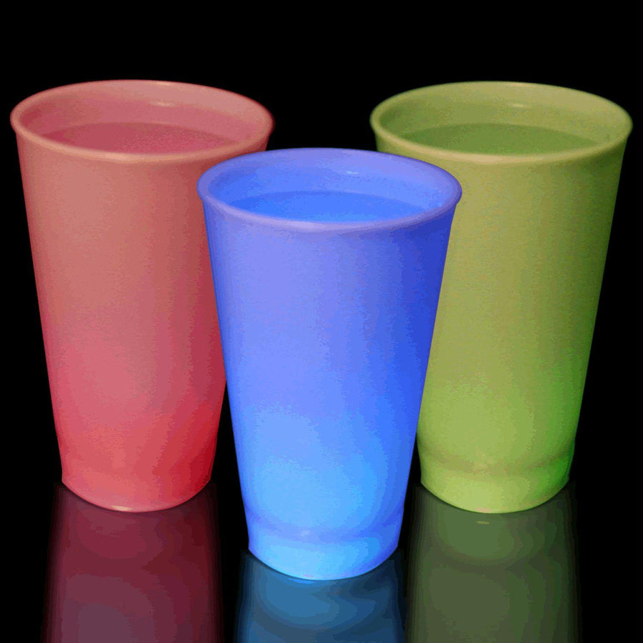Multicolor LED Glow Cups