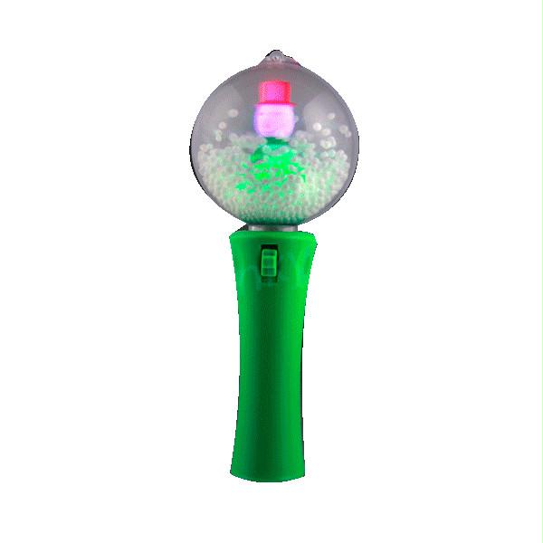 LED Spinning Snowman Light Up Wand