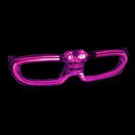 Sound Activated Glasses Pink