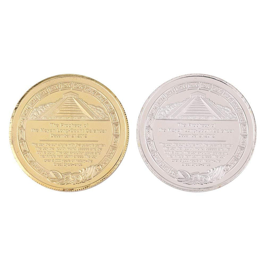 Maya Calendar Commemorative Collection Coin Set of 2