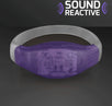 Sound Reactive Purple LED Party Bracelet Wristbands for Concerts