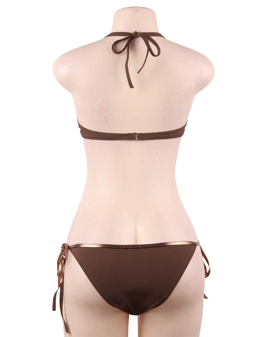 Special Fabric Hard Pack Sexy Summer Women's Bikini Set