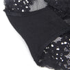 High Quality Black Sexy Floral Lace Panty