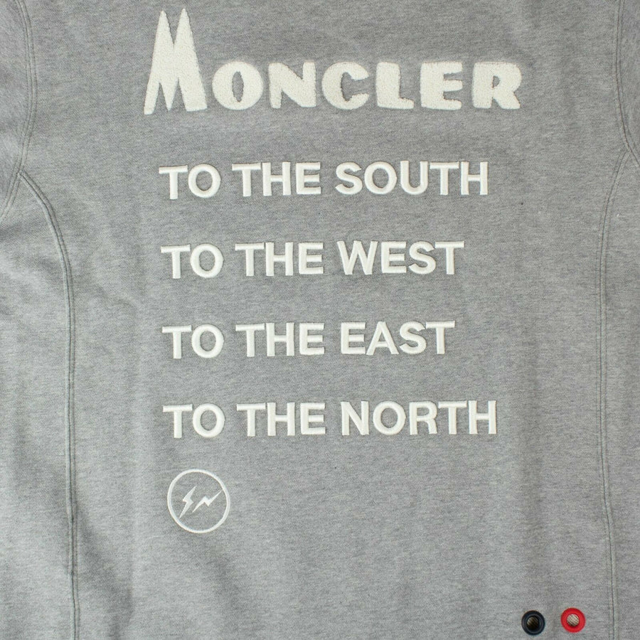 Moncler Fragment Hiroshi Fujiwara Crew Neck Sweater - Gray