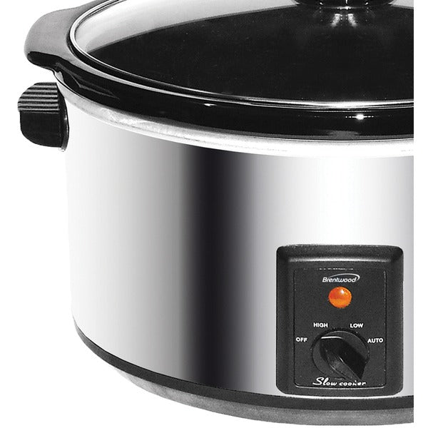 8-Quart Stainless Steel Slow Cooker