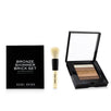 Bronze Shimmer Brick Set: Bronze Shimmer Brick Compact + Mini Face Blender Brush (limited Edition) - 2pcs