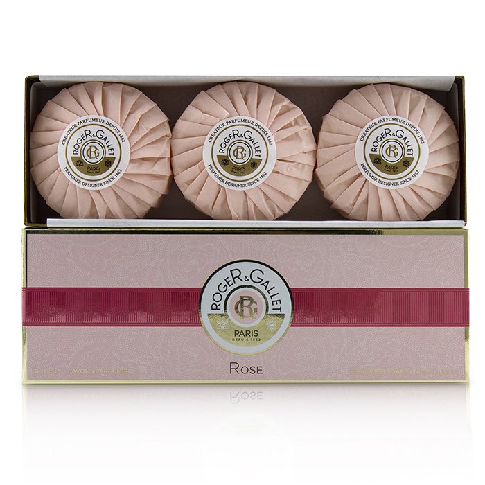 Rose Perfumed Soap Coffret - 3x100g/3.5oz