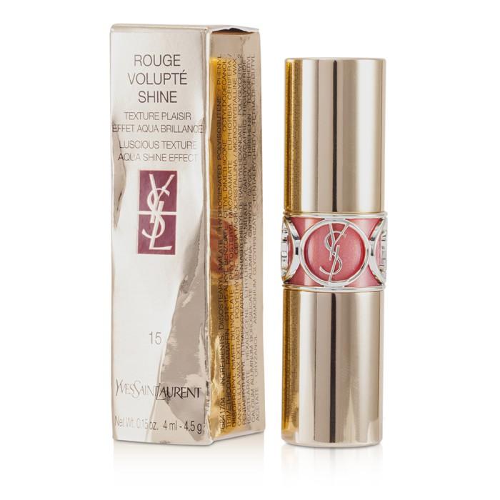 Rouge Volupte Shine - # 15 Corail Intuitive/ Corail Spontini - 4.5g/0.15oz