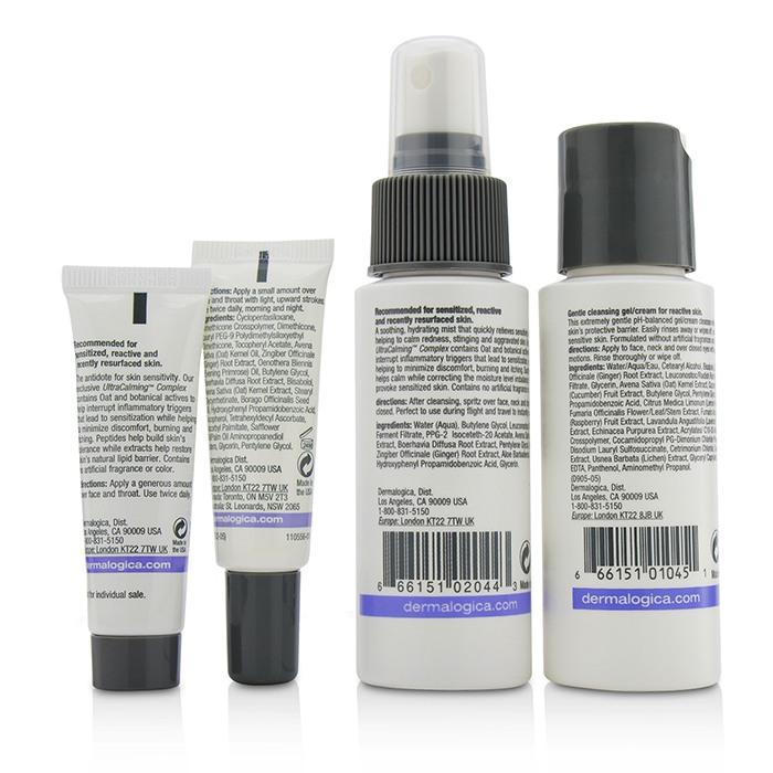 Ultracalming Skin Kit: Cleanser + Mist + Barrier Repair + Serum Concentrate - 4pcs
