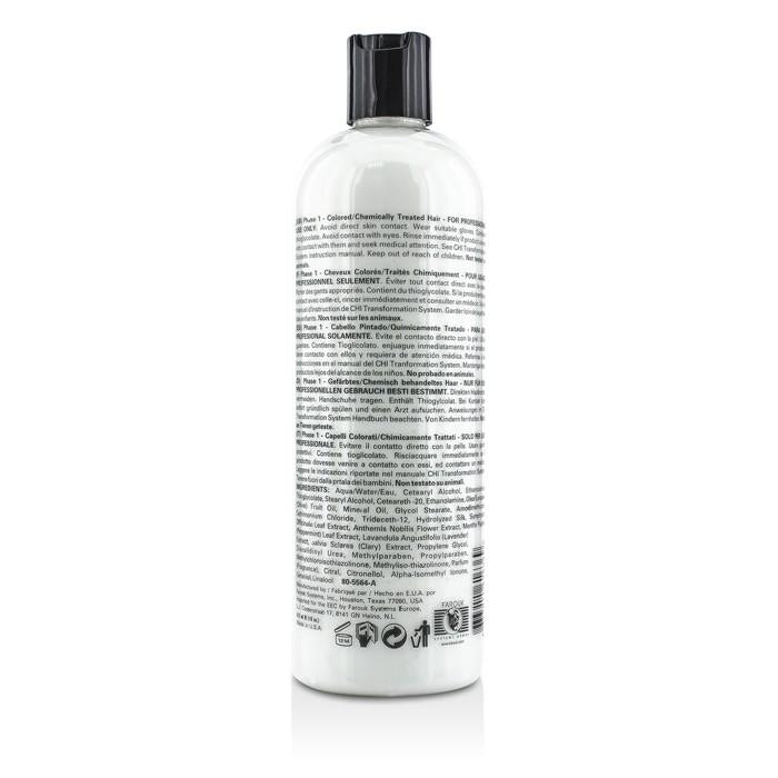 Transformation System Phase 1 - Solution Formula B (for Colored/chemically Treated Hair) - 473ml/16oz