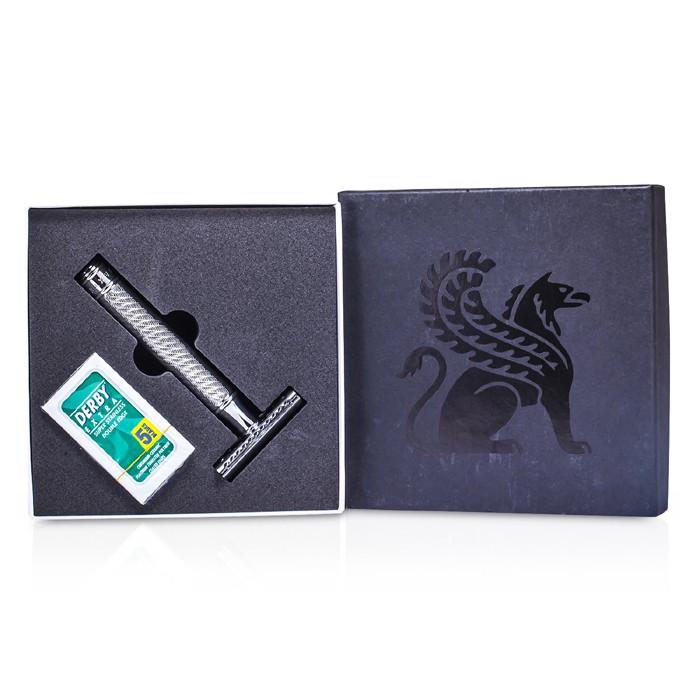 Double Edge Safety Razor + 5 Blades - 2pcs