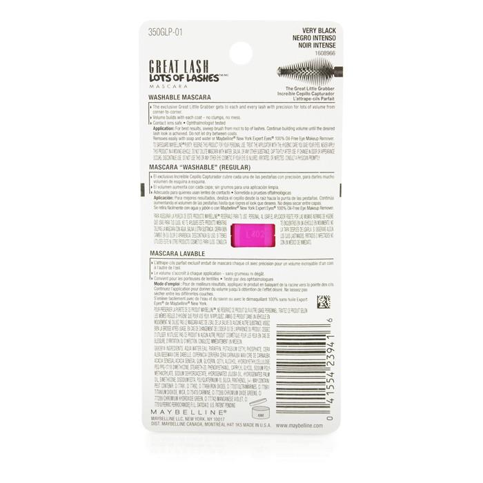 Great Lash Lots Of Lashes Washable Mascara - #very Black - 12.7ml/0.43oz