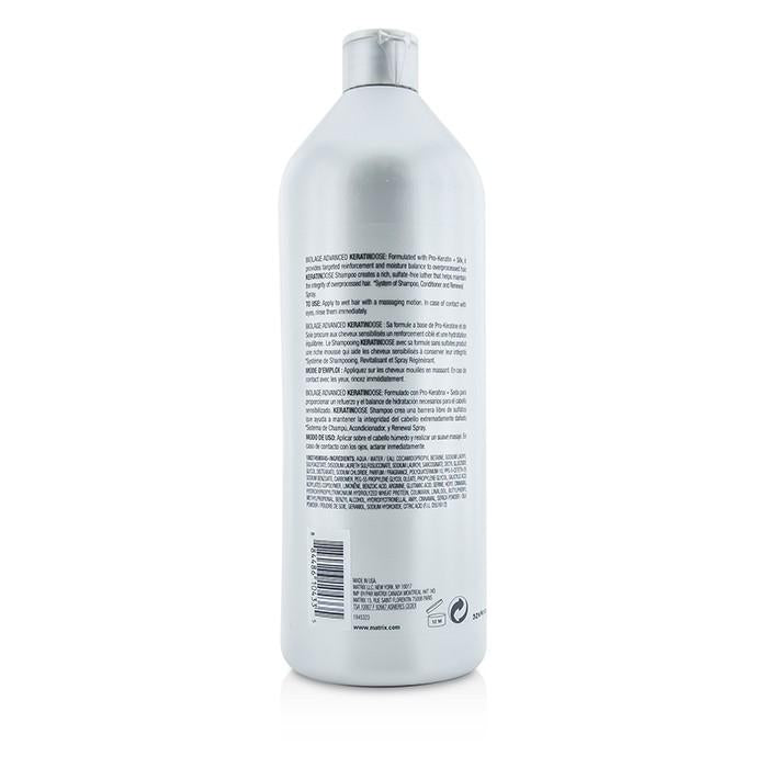 Biolage Advanced Keratindose Shampoo (for Overprocessed Hair) - 1000ml/33.8oz