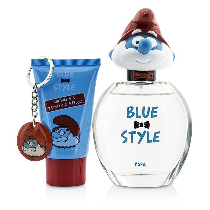 Papa Coffret: Eau De Toilette Spray 100ml/3.4oz + Shower Gel 75ml/2.5oz + Key Chain - 3pcs