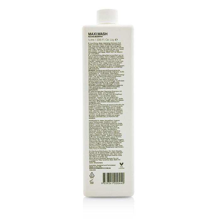 Maxi.wash (detox Shampoo - For Coloured Hair) - 1000ml/33.6oz