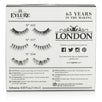 The London Edit False Lashes Multipack - # 121, # 117, # 154 (adhesive Included) - 3pairs