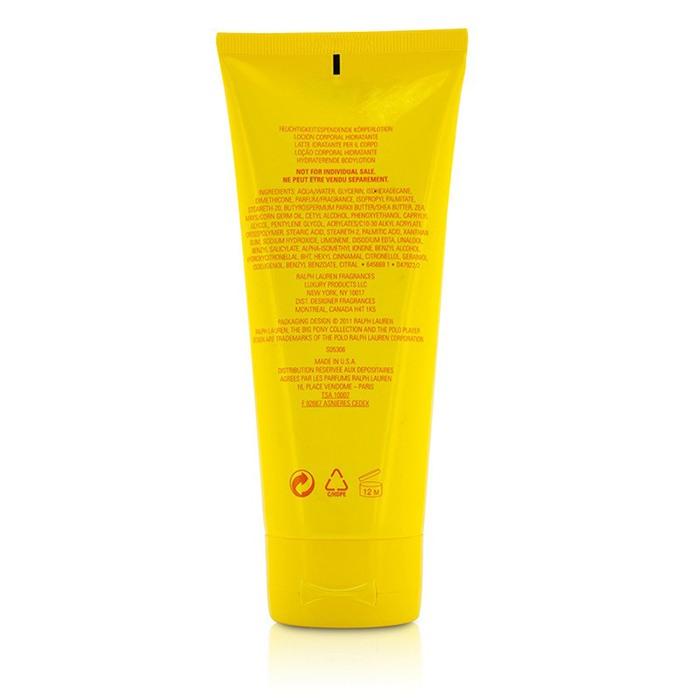 Big Pony Collection For Women #3 Yellow Hydrating Body Lotion (unboxed) - 200ml/6.7oz