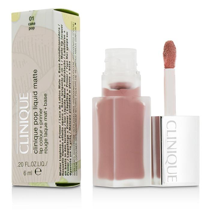 Pop Liquid Matte Lip Colour + Primer - # 01 Cake Pop - 6ml/0.2oz
