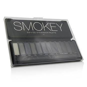 Eyeshadow Palette (12x Eyeshadow, 2x Applicator) - Smokey - 12g/0.42oz