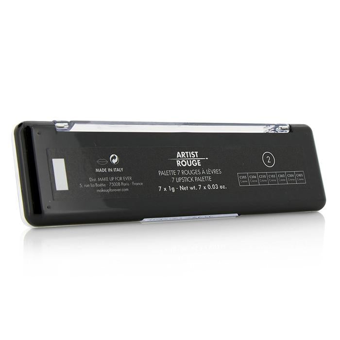 Artist Rouge 7 Lipstick Palette - # 2 - 7x1g/0.03oz