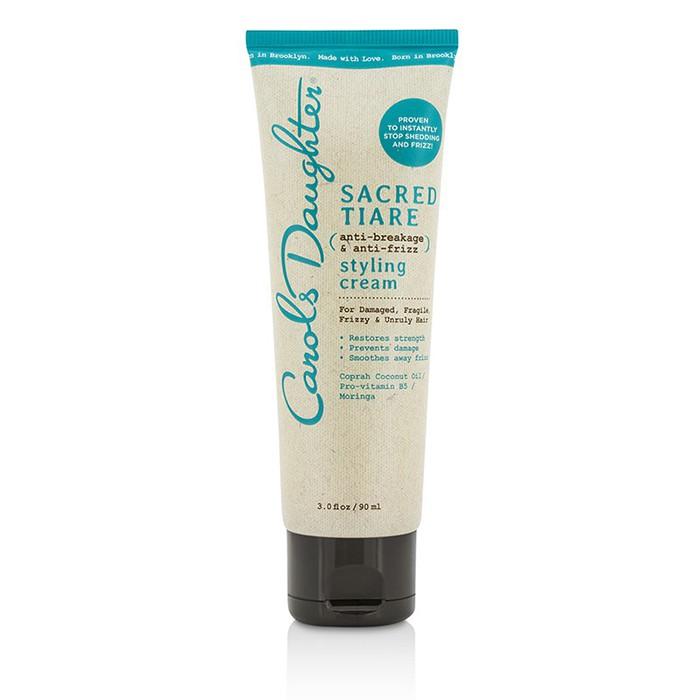 Sacred Tiare Anti-breakage & Anti-frizz Blow Dry Cream (for Damaged, Fragile, Frizzy & Unruly Hair) - 90ml/3oz