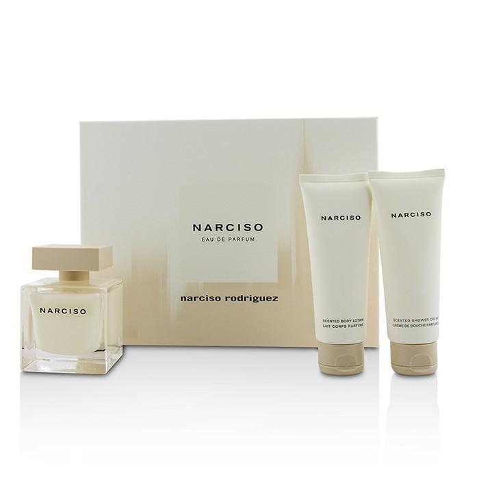 Narciso Coffret: Eau De Parfum Spray 90ml/3oz + Body Lotion 75ml/2.5oz + Shower Cream 75ml/2.5oz - 3pcs