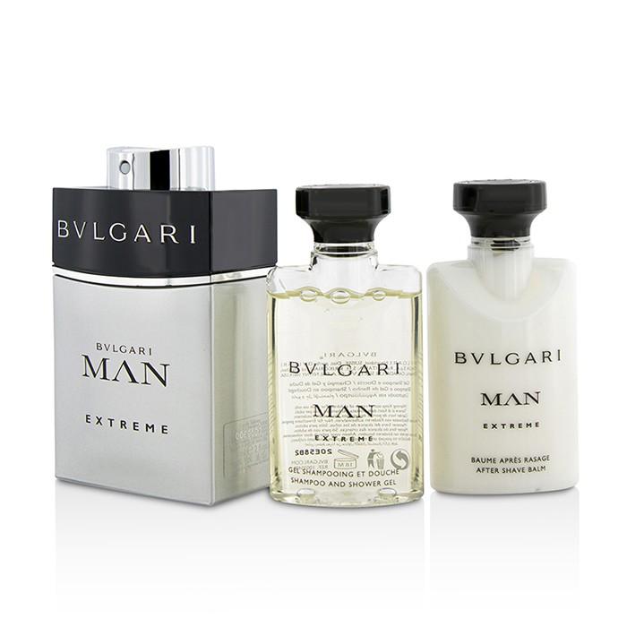 Man Extreme Coffret: Eau De Toilette Spray 60ml/2oz + After Shave Balm 40ml/1.35oz + Shower Gel 40ml/1.35oz - 3pcs