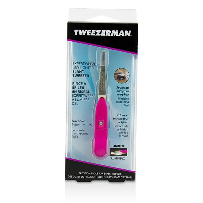 Expertweeze Led Lighted Slant Tweezer - -
