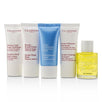 French Beauty Box: 1x Cleanser 30ml, 1x Hydraquench Cream 30ml, 1x Beauty Flash Balm 30ml, 1x Body Treatment Oil, 1x B/l - 5pcs
