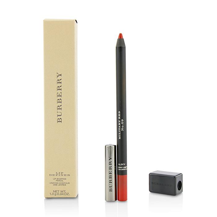 Lip Definer Lip Shaping Pencil With Sharpener - # No. 09 Military Red - 1.3g/0.04oz