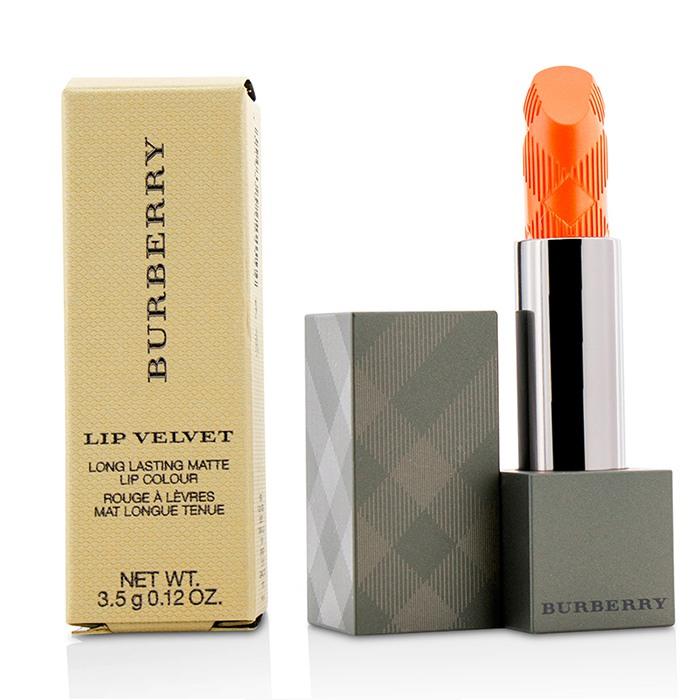 Lip Velvet Long Lasting Matte Lip Colour - # No. 411 Coral Orange - 3.5g/0.12oz