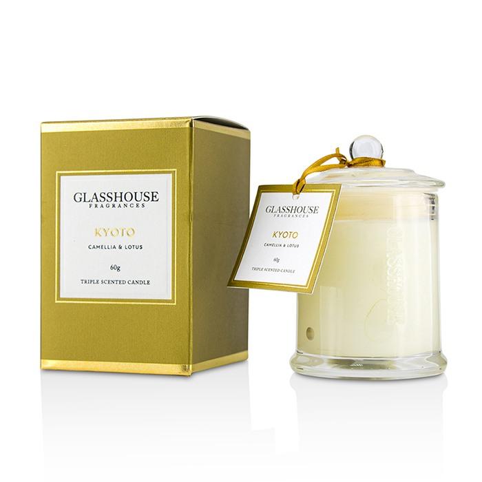 Triple Scented Candle - Kyoto (camellia & Lotus) - 60g