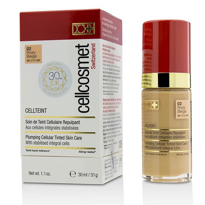 Cellcosmet Cellteint Plumping Cellular Tinted Skincare - #02 Rosy Beige - 30ml/1.1oz