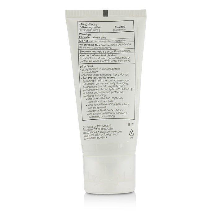 Natural Mineral Oil-free Sunscreen Broad Spectrum Spf 30 - Face - 56g/2oz