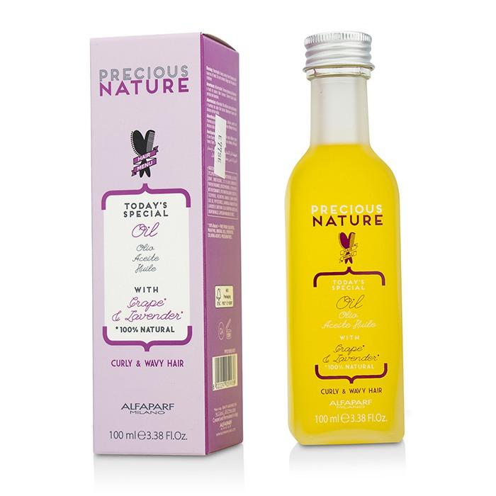 Precious Nature Today's Special Oil With Grape & Lavender (for Curly & Wavy Hair) - 100ml/3.38oz