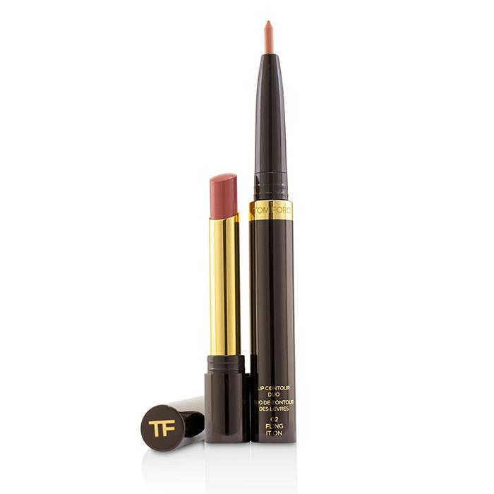 Lip Contour Duo - # 02 Fling It On - 2.2g/0.08oz
