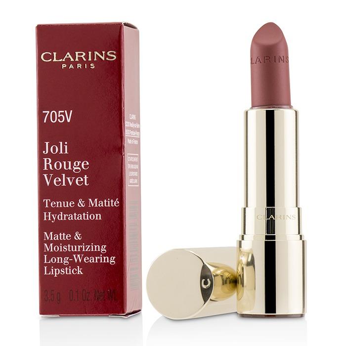 Joli Rouge Velvet (matte & Moisturizing Long Wearing Lipstick) - # 705v Soft Berry - 3.5g/0.1oz