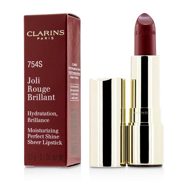Joli Rouge Brillant (moisturizing Perfect Shine Sheer Lipstick) - # 754s Deep Red - 3.5g/0.1oz