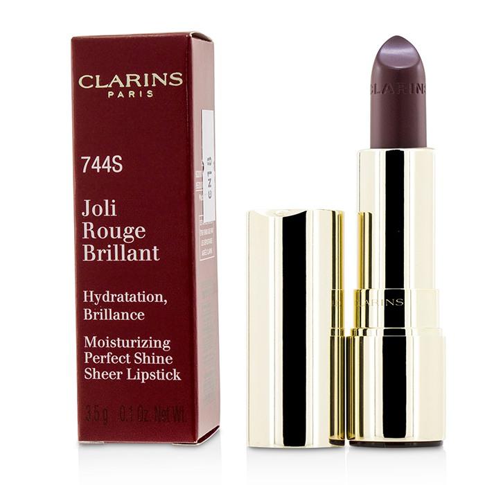 Joli Rouge Brillant (moisturizing Perfect Shine Sheer Lipstick) - # 744s Plum - 3.5g/0.1oz