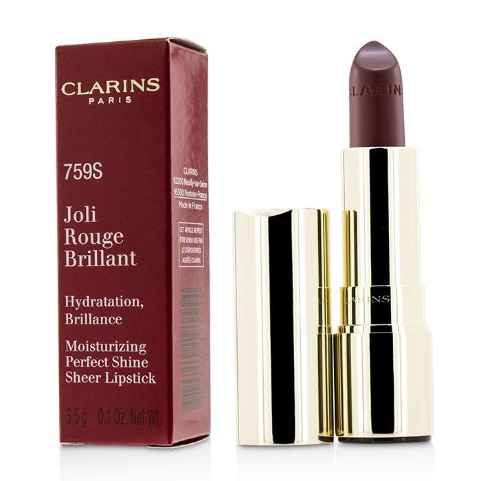 Joli Rouge Brillant (moisturizing Perfect Shine Sheer Lipstick) - # 759s Woodberry - 3.5g/0.1oz