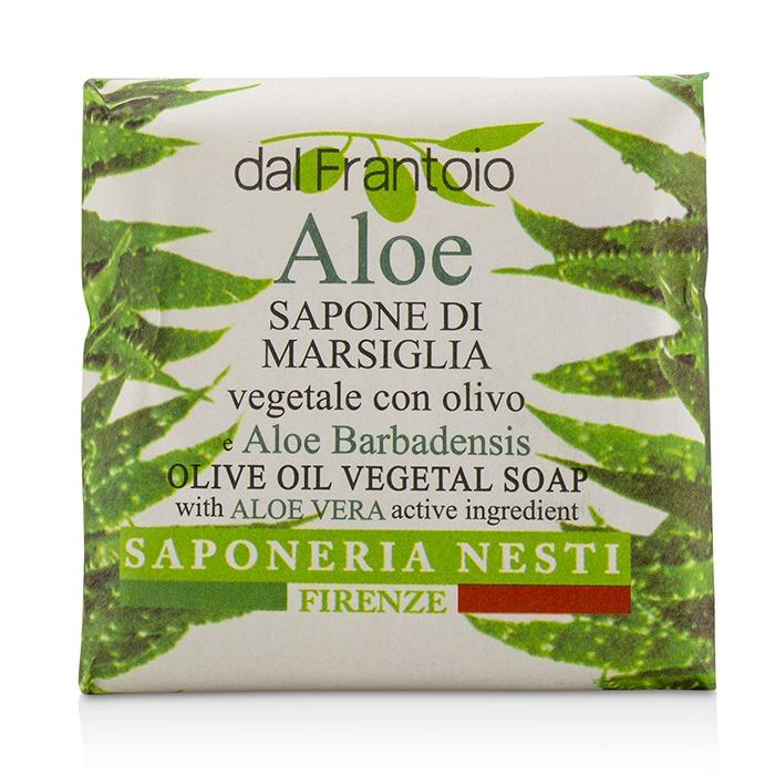 Dal Frantoio Olive Oil Vegetal Soap - Aloe Vera - 100g/3.5oz