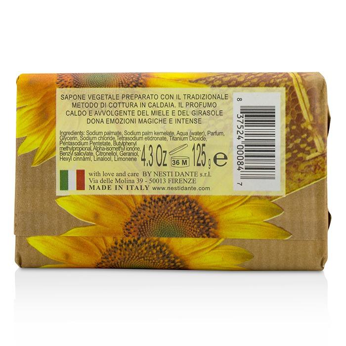 Marsiglia In Fiore Vegetal Soap - Honey & Sunflower - 125g/4.3oz