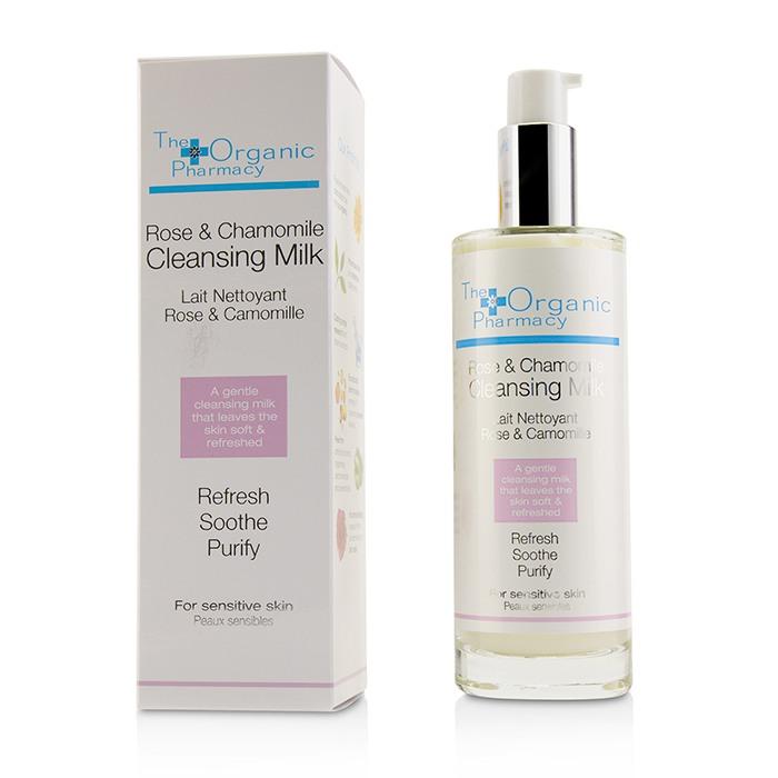 Rose & Chamomile Cleansing Milk - For Sensitive Skin - 100ml/3.3oz