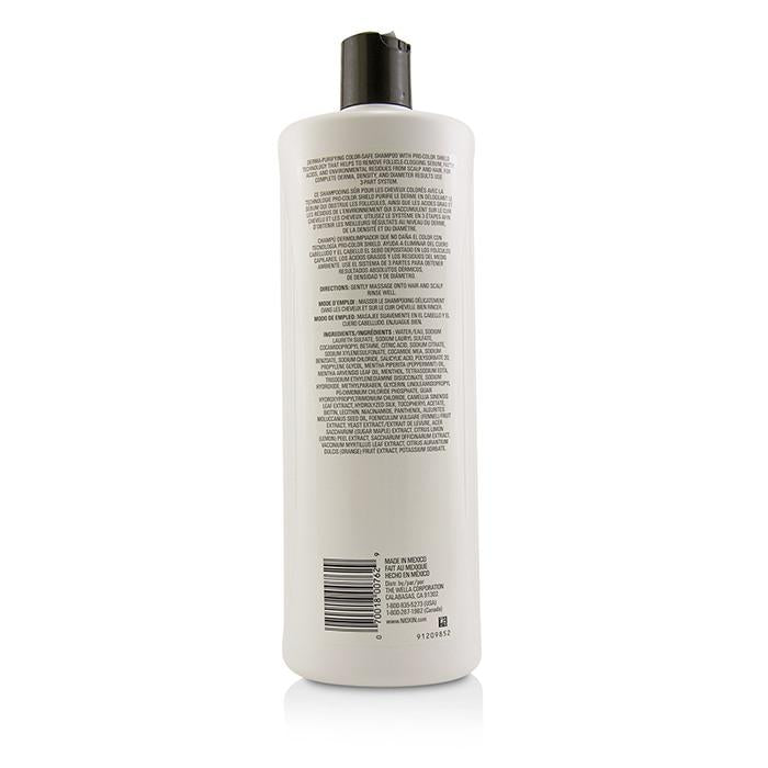 Derma Purifying System 5 Cleanser Shampoo (chemically Treated Hair, Light Thinning, Color Safe) - 1000ml/33.8oz