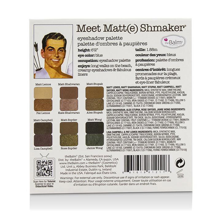 Meet Matt(e) Shmaker Eyeshadow Palette - 9.6g/0.34oz