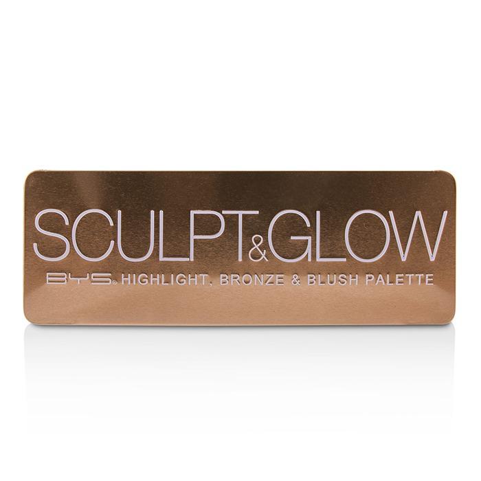 Sculpt & Glow Palette (highlight, Bronze & Blush) - 18g/0.6oz