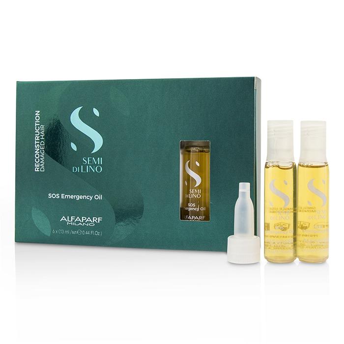 Semi Di Lino Reconstruction Sos Emergency Oil (damaged Hair) - 6x13ml/0.44oz
