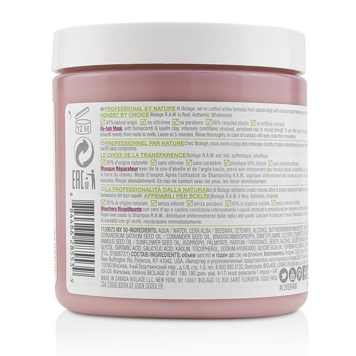 Biolage R.a.w. Re-hab Clay Mask (for Stressed, Sensitized Hair) - 400ml/14.4oz