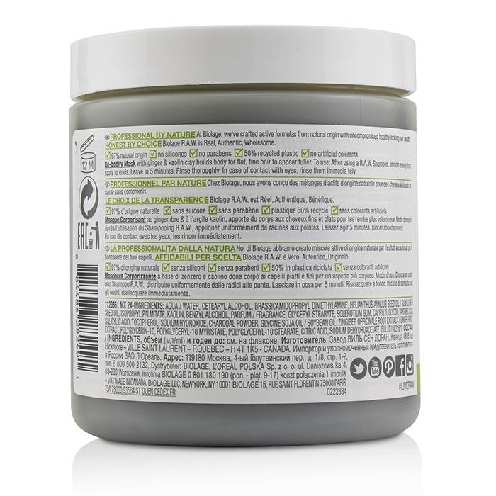 Biolage R.a.w. Re-bodify Clay Mask (for Flat, Fine Hair) - 400ml/14.4oz